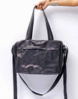 【DANIELE BASTA】2WAY SQUARE LARGE CAPACITY SHOULDER BAG DBM002_BLACK