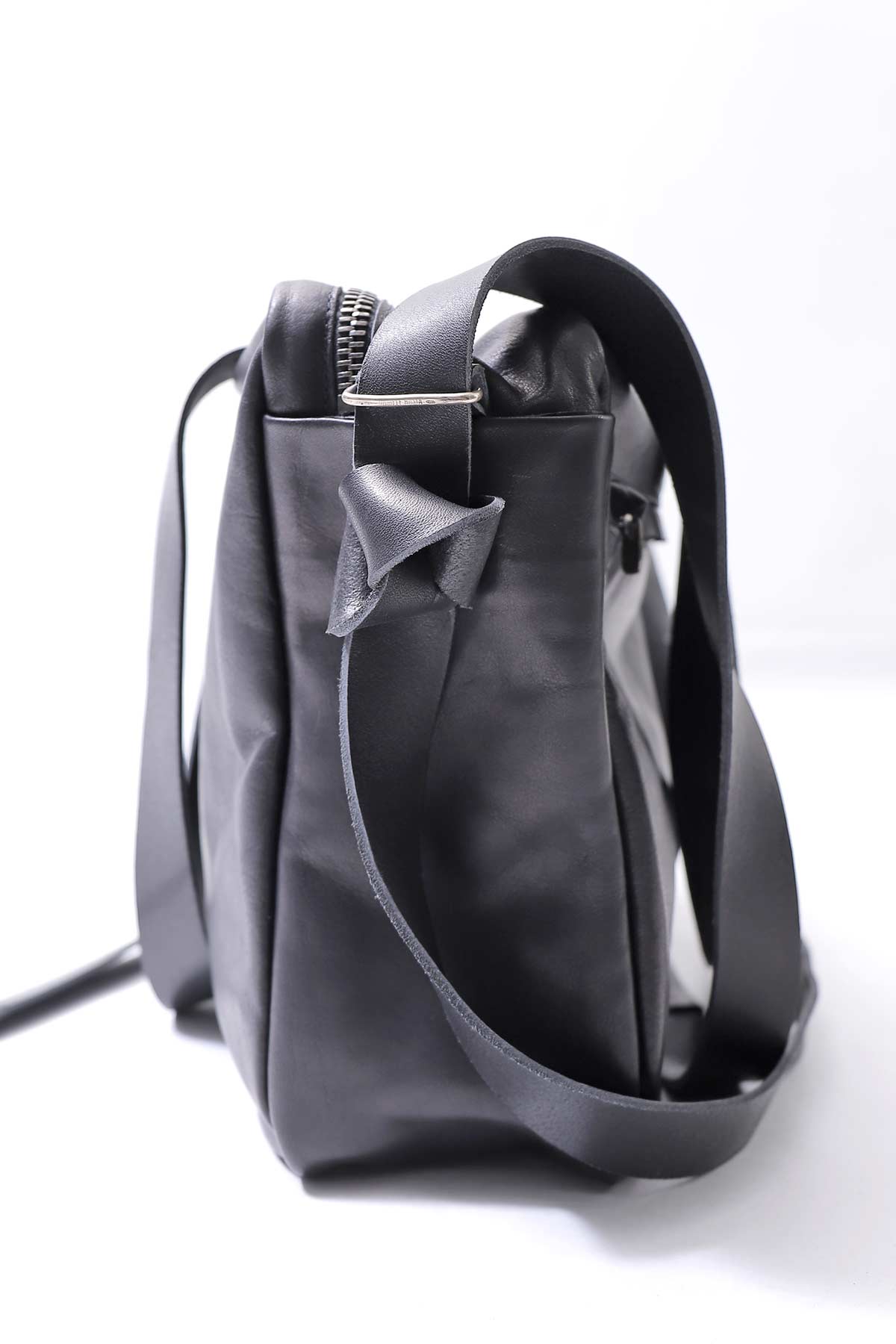 【DANIELE BASTA】2WAY SQUARE LARGE CAPACITY SHOULDER BAG DBM002_BLACK