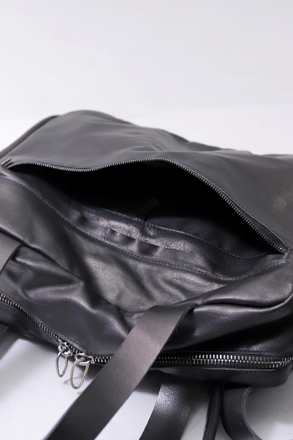 【DANIELE BASTA】2WAY SQUARE LARGE CAPACITY SHOULDER BAG DBM002_BLACK