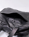 【DANIELE BASTA】2WAY SQUARE LARGE CAPACITY SHOULDER BAG DBM002_BLACK
