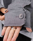 【bajra】 UNISEX STRETCH LIGHT SHIRT BLOUSON 161QB01LG/SH_GREY