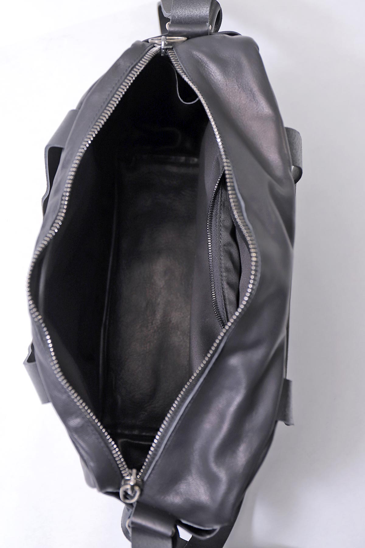 【DANIELE BASTA】2WAY SQUARE LARGE CAPACITY SHOULDER BAG DBM002_BLACK