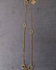 【GOTI】 TWIST RING TOP NECKLACE CN2135_GOLD
