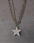 【GOTI】 STAR TOP DOUBLE CHAINS NECKLACE_STAR2