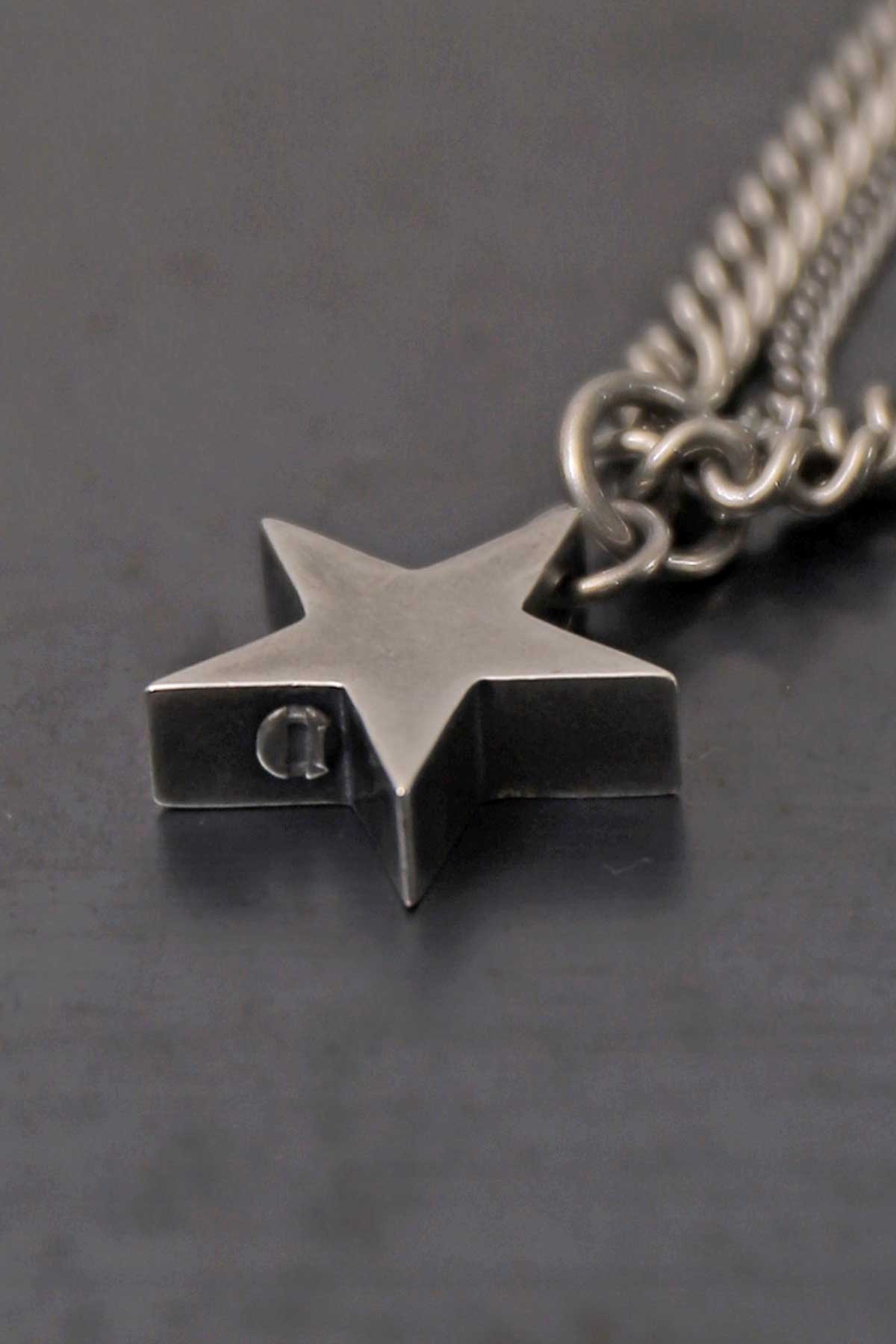 【GOTI】 STAR TOP DOUBLE CHAINS NECKLACE_STAR2