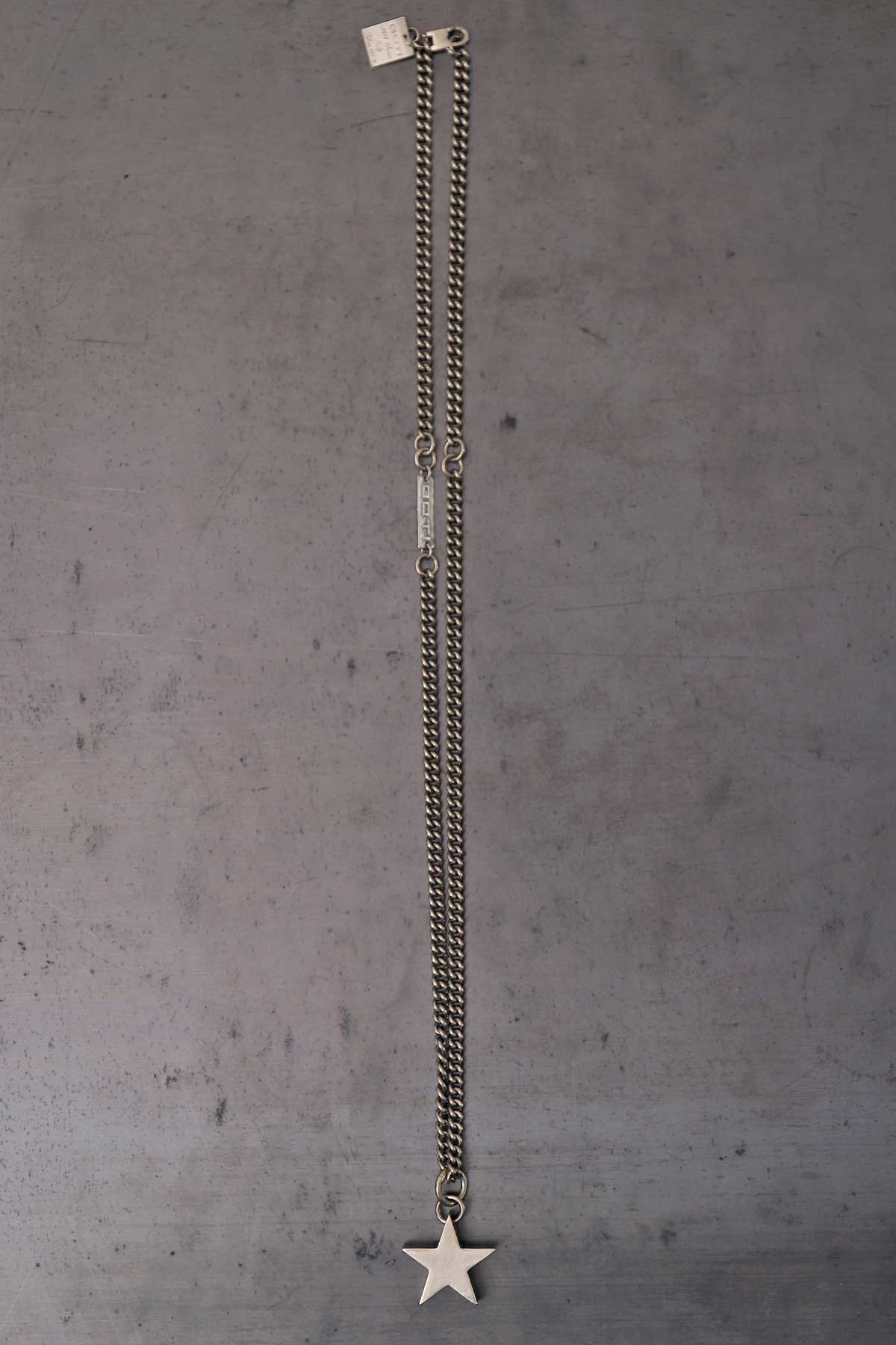 【GOTI】 STAR TOP SINGLE CHAIN NECKLACE_STAR1