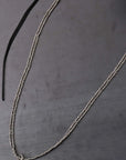 【GOTI】 MICRO TWIN SILVER BALL NECKLACE_CN151