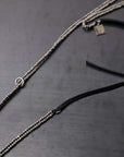【GOTI】 MICRO TWIN SILVER BALL NECKLACE_CN151