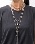 【GOTI】 STAR TOP SINGLE CHAIN NECKLACE_STAR1