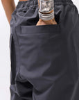 【thom/krom】 UNISEX LIGHT NYLON STRETCH PANTS MP56_BLACK