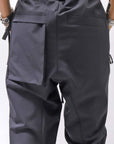 【thom/krom】 UNISEX LIGHT NYLON STRETCH PANTS MP56_BLACK