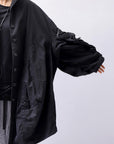 【RUNDHOLZ】 UNISEX DESIGN POCKET BLOUSON COAT 260 1208_BLACK