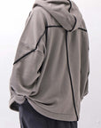 【thom/krom】 UNISEX COTTON SWEAT HOODIE MS192_CONCRETE GREY