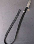 【GOTI】 SILVER PLATE & LEATHER BANGLE_BR503