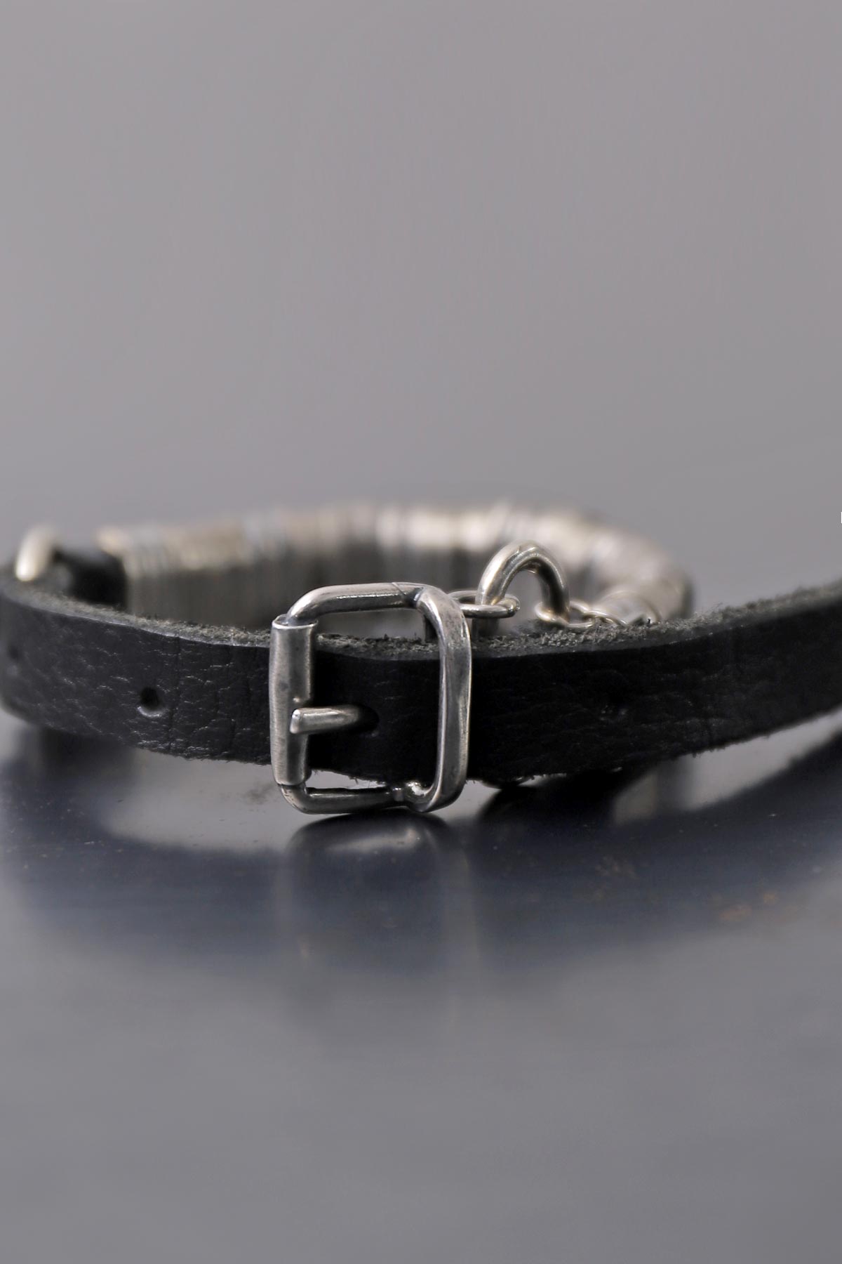 【GOTI】 TRIPLE STRIPES SILVER BRACELET_BR2345