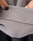 【thom/krom】 UNISEX COTTON SWEAT HOODIE MS192_CONCRETE GREY