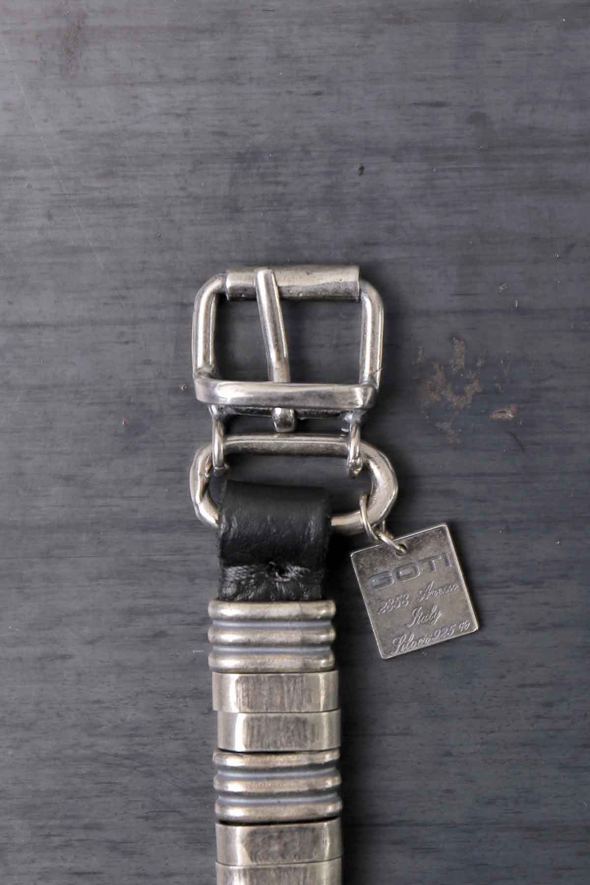 【GOTI】 TRIPLE STRIPES SILVER BRACELET_BR2345