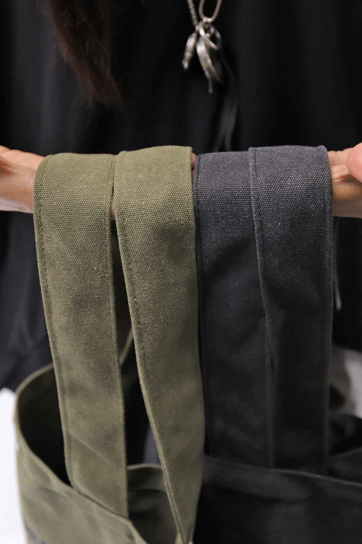【End of SUMMER GIFT】 QUADRATO MEGA BAG_WASH KHAKI