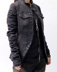 【RUNDHOLZ】 SLIM FIT DENIM JACKET 103 1110_BLACK