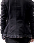 【RUNDHOLZ】 SLIM FIT DENIM JACKET 103 1110_BLACK