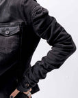 【RUNDHOLZ】 SLIM FIT DENIM JACKET 103 1110_BLACK