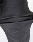 【thom/krom】 UNISEX COATED STRETCH DENIM PANTS MT107_BLACK COATED