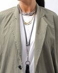 【bajra】 UNISEX LIGHT COTTON SHIRT BLOUSON LONG 157QB01LG_MILITARY