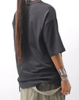 【thom/krom】 UNISEX COTTON MODAL RELAX FIT TEE MTS986_BLACK