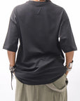 【thom/krom】 UNISEX COTTON MODAL RELAX FIT TEE MTS986_BLACK