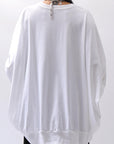 【bajra】 UNISEX OVERSIZED COTTON TOPS 156QK01_WHITE