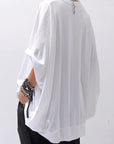 【bajra】 UNISEX OVERSIZED COTTON TOPS 156QK01_WHITE