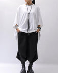 【bajra】 UNISEX OVERSIZED COTTON TOPS 156QK01_WHITE
