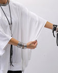 【bajra】 UNISEX OVERSIZED COTTON TOPS 156QK01_WHITE