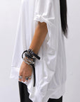 【bajra】 UNISEX OVERSIZED COTTON TOPS 156QK01_WHITE