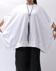【bajra】 UNISEX OVERSIZED COTTON TOPS 156QK01_WHITE