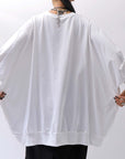 【bajra】 UNISEX OVERSIZED COTTON TOPS 156QK01_WHITE