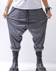 【bajra】 UNISEX SARRUEL SUPER STRETCH EASY PANTS 157QP01_GREY