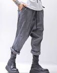 【bajra】 UNISEX SARRUEL SUPER STRETCH EASY PANTS 157QP01_GREY