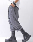 【bajra】 UNISEX SARRUEL SUPER STRETCH EASY PANTS 157QP01_GREY