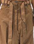 【RUNDHOLZ】 UNISEX WIDE SARROUEL ICONIC COTTON PANTS_DAKAR CLOUD