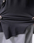 【PLÜ】 COTTON STRETCH TANK TOP PL12_BLACK