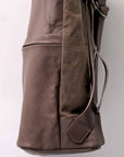 【MIRANDA KALOUDIS】 UNISEX 2WAY CALF LEATHER REGULAR BAG_FANGO