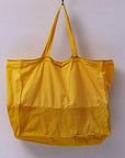 【CHRISTIAN PEAU】 COTTON LEATHER TOTE BAG_YELLOW