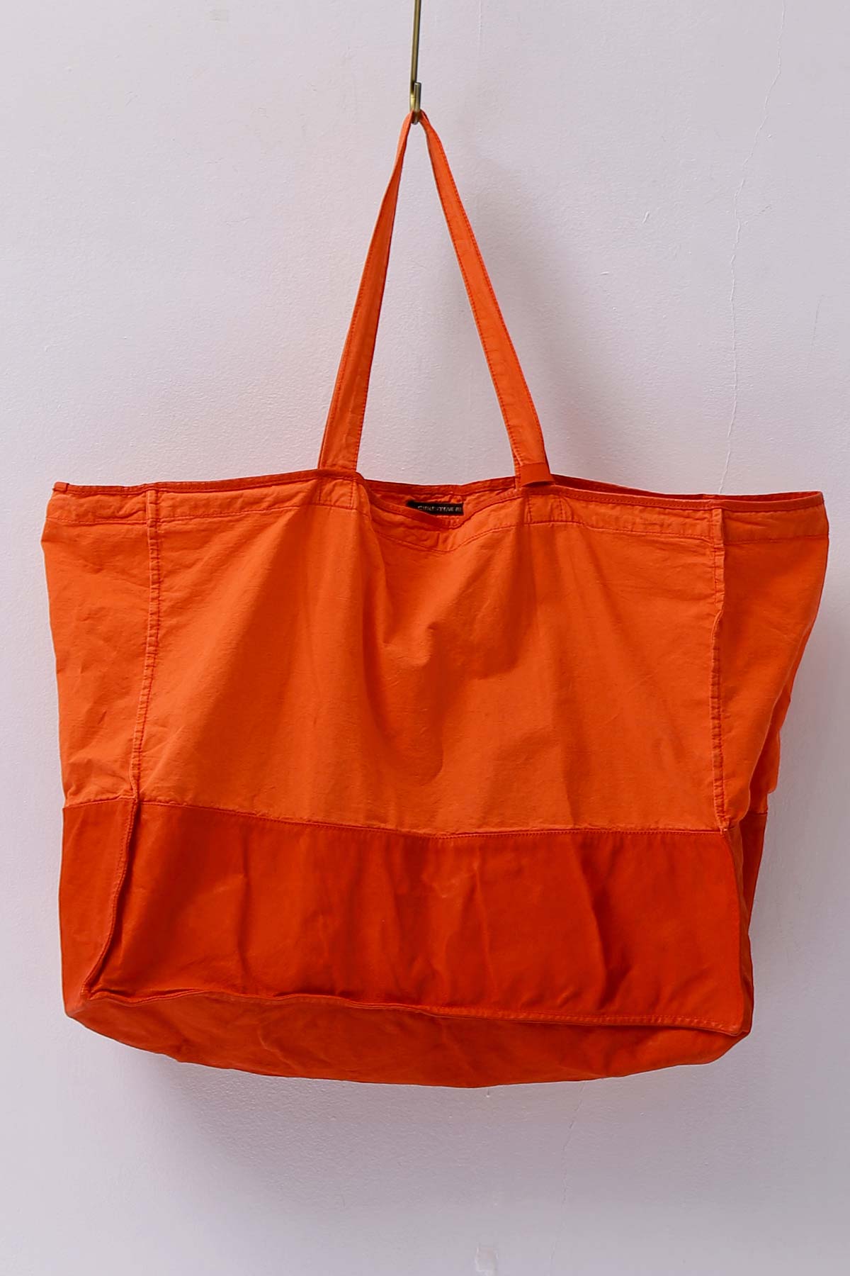 【CHRISTIAN PEAU】 COTTON LEATHER TOTE BAG_MARIGOLD