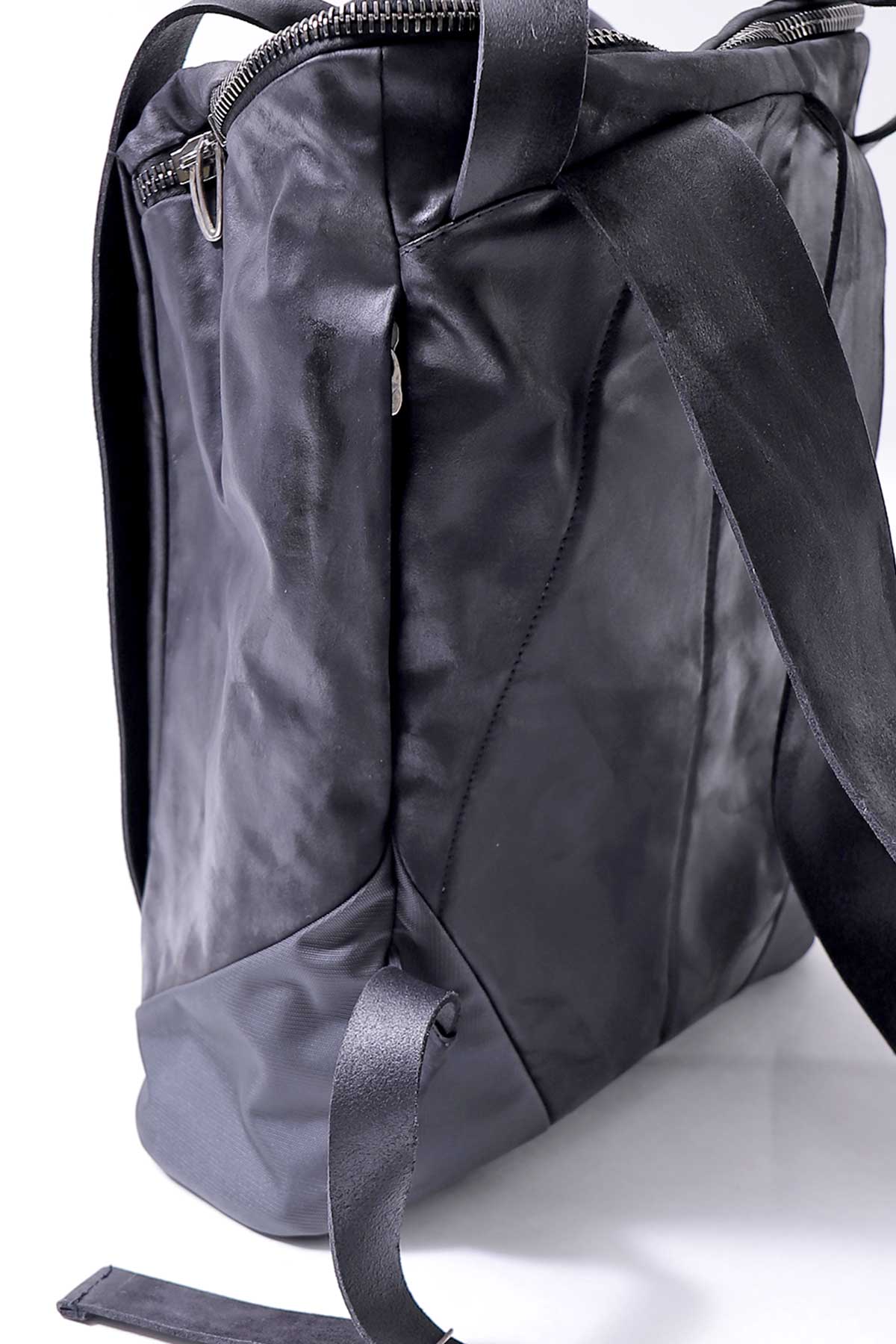 DANIELE BASTA】 BULL LEATHER 2WAY BACKPACK DB683 – QUADRATO