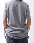 【thom/krom】 UNISEX COTTON REGULAR FIT TEE MTS872_USED GREY
