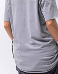 【thom/krom】 UNISEX COTTON REGULAR FIT TEE MTS872_USED GREY