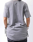 【thom/krom】 UNISEX COTTON REGULAR FIT TEE MTS872_USED GREY