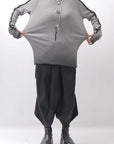【thom/krom】 UNISEX STRETCH COTTON REGULAR FIT LONG SLEEVE TOPS MTS960_COLD DYE GREY