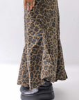 【RUNDHOLZ】 LEOPARDO STRETCH MERMAID SKIRT_LEOPARD CLOUD